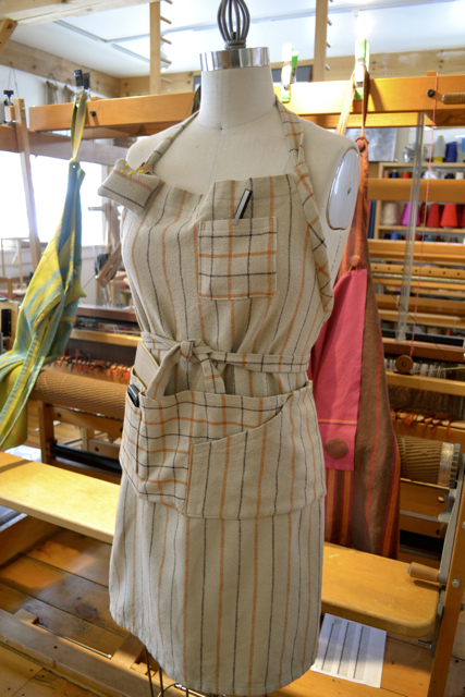 Natural Cottolin Apron